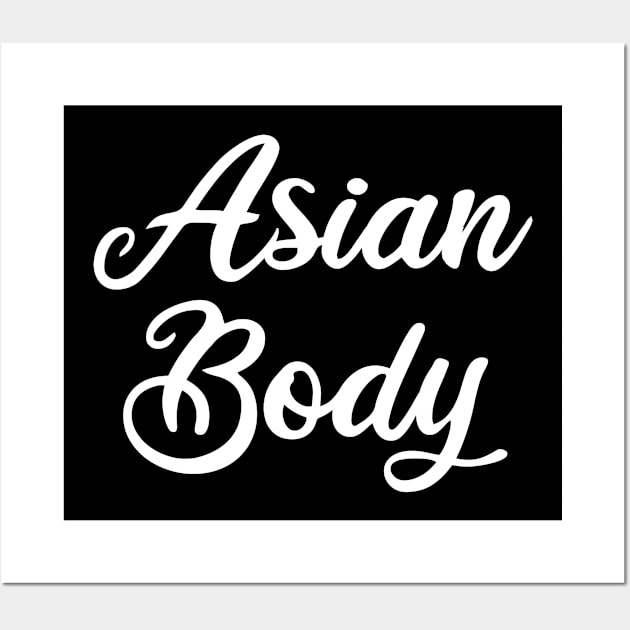 Asian Body Wall Art by FromBerlinGift